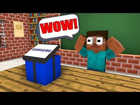 Monster School : FREE GIFT FROM SAMSUNG - Minecraft Animation
