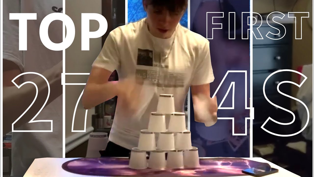 Cup Stacking: 27 Fours of Shorties On the Web (2023) - YouTube