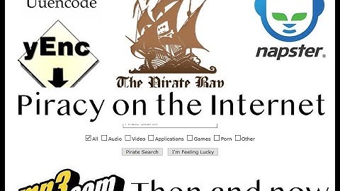 Piraterij op internet. Het verleden en de toekomst.