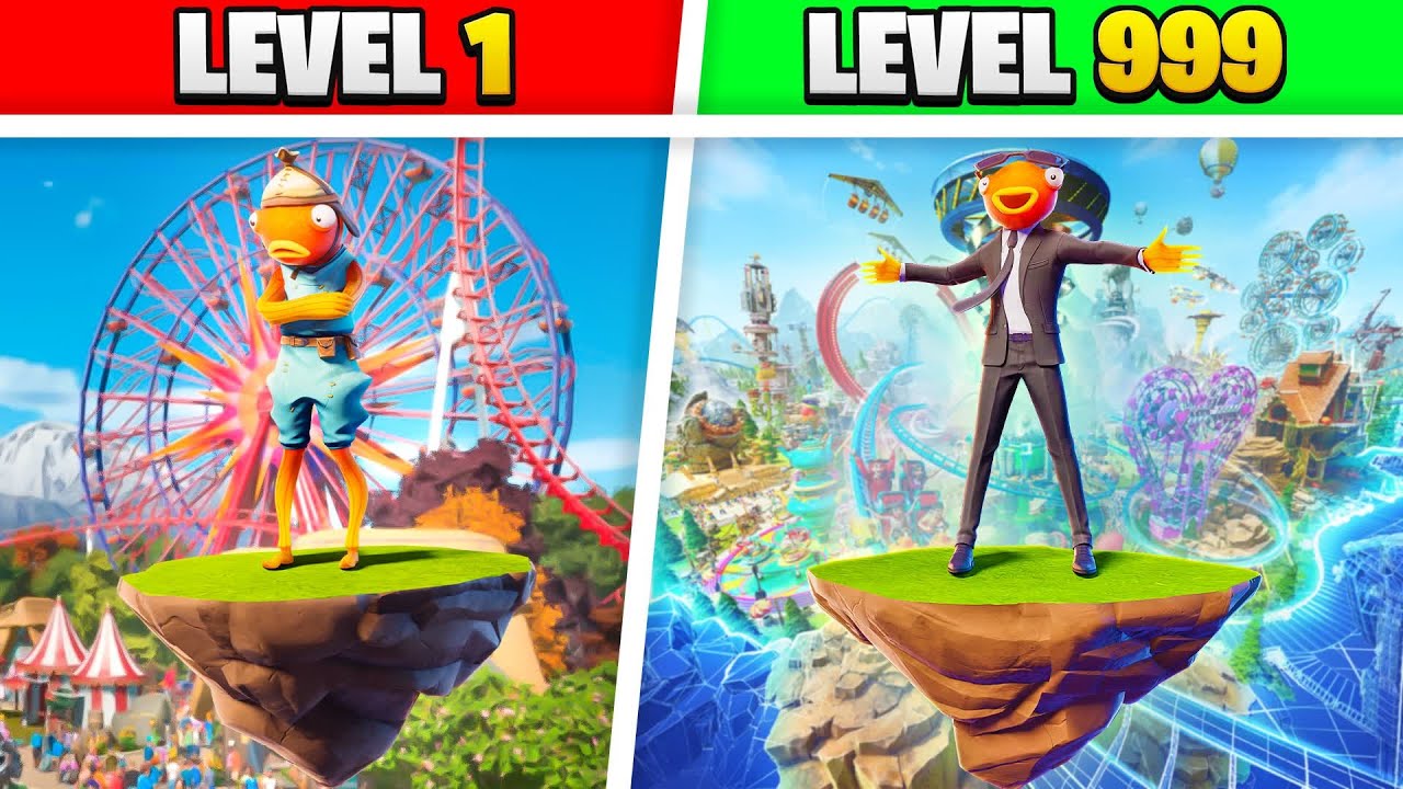 wir BAUEN einen FREIZEITPARK in Fortnite!