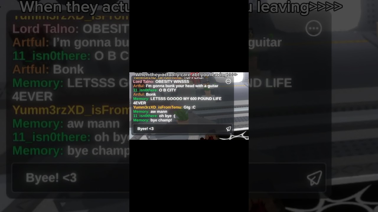 It makes me feel actually loved🥹 