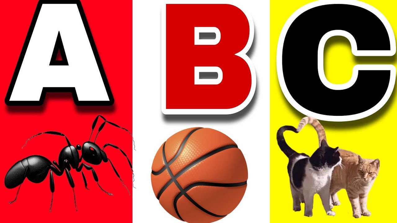 a for apple b for ball c for cat d for dog | abcd rhymes song | a for ...