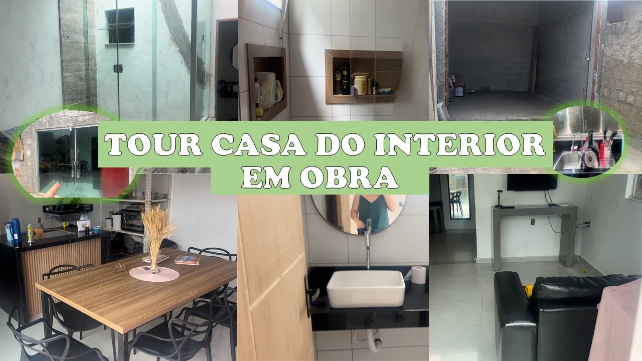TOUR PELA MINHA CASA | Tour pela casa do interior | Tour pela minha ...