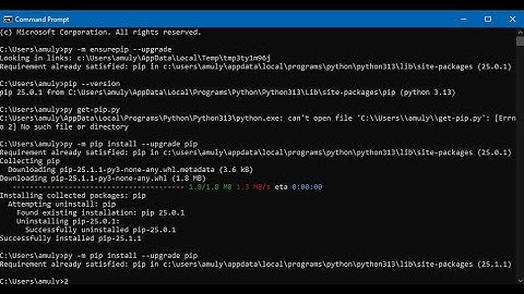 How to Install pip & Upgrade to the Latest pip version