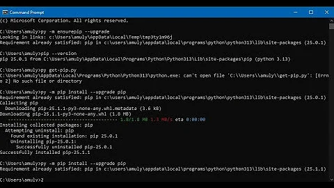 How to Install pip & Upgrade to the Latest pip version
