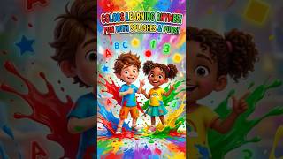Learn Colors for Kids | Color Song for Babies & Toddlers #shorts #kids #learning