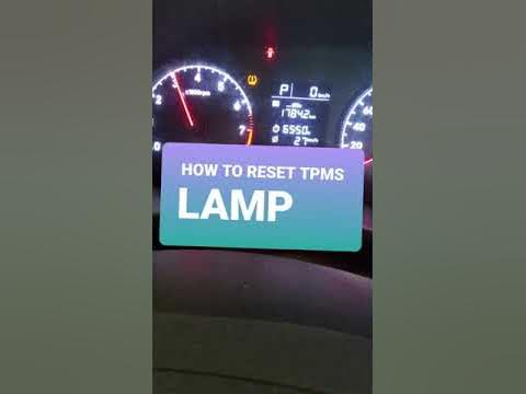 HOW TO RESET TPMS LAMP HYUNDAI ACCENT - YouTube