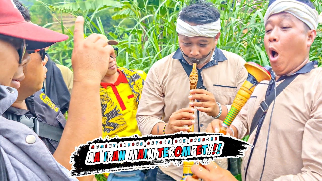 MOMENT LANGKA!! WAH GAK NYANGKA AA IPAN BISA MAIN TEROMPET!!! Seni Benjang Mekar Budaya