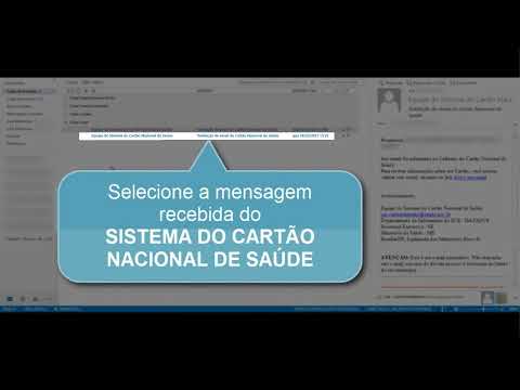 Acesso ao CADSUS para atualização de e mail