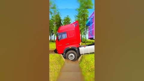 part 2! Mudrunner pc game riverside challenge #mudrunner #pcgame #shorts #riverside #challenge