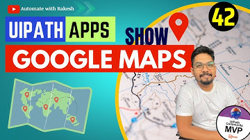 Showing Google Maps Using UiPath Apps | Embed Map in UiPath Apps