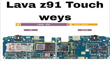 Lava z91 touch problem solution// touch all track