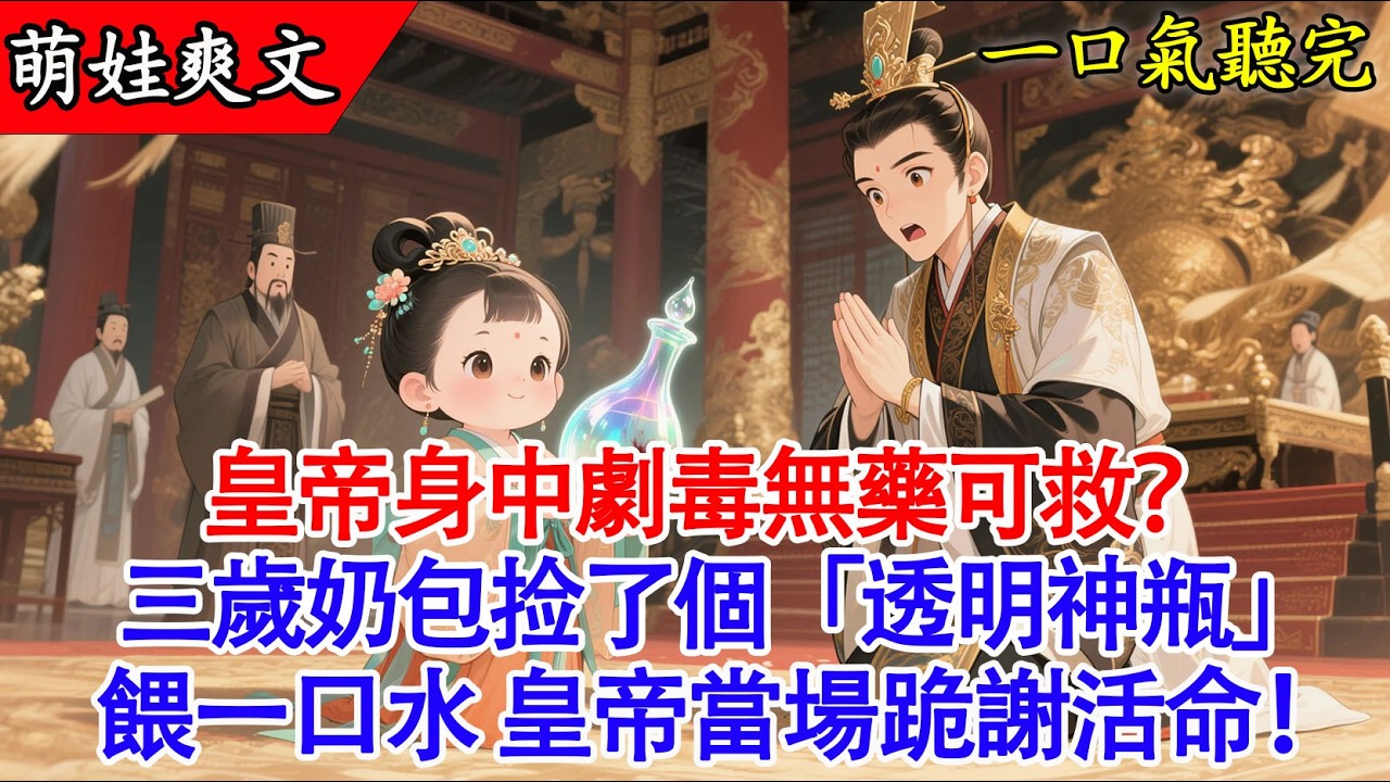 【完結小說】3歲半奶娃流放蠻荒？竟把現代垃圾場當寶庫！可樂瓶換回免死金牌！全村都富了！#爽文 #有聲書 #穿越 #萌娃 #萌寶 #團寵 #小說 #原創