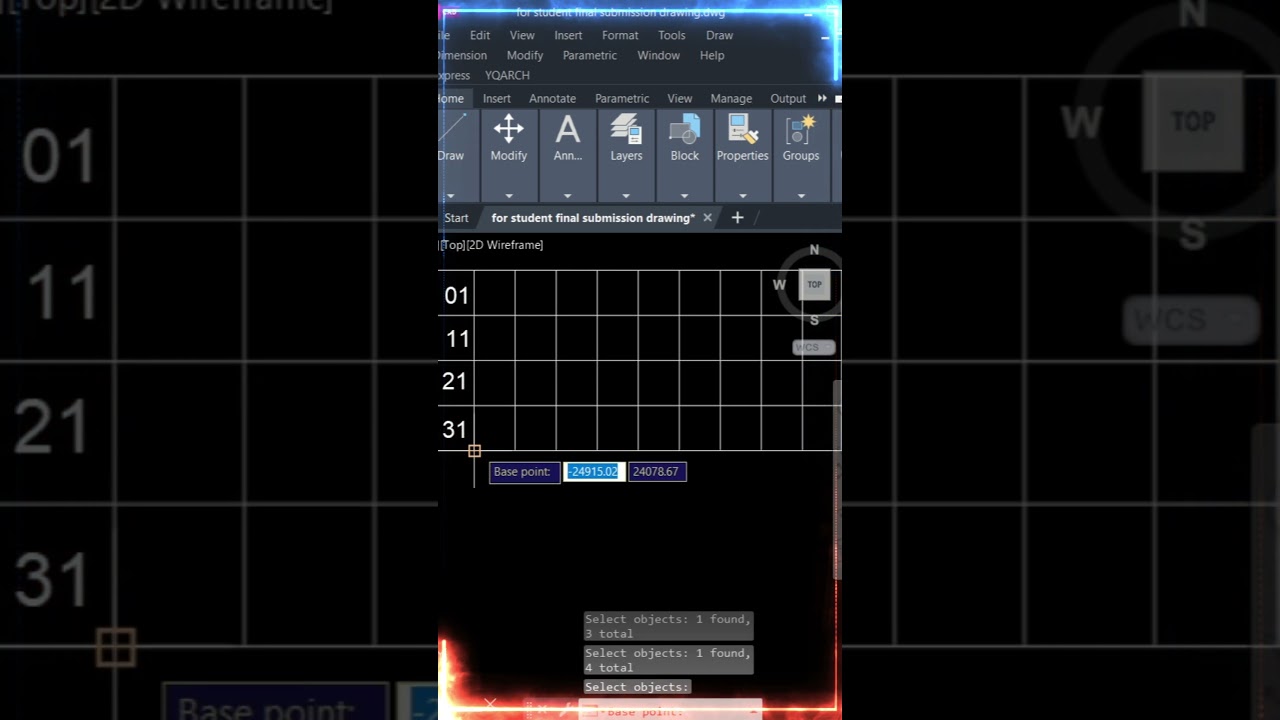 AutoCAD यंत्र 39: Auto- Numbering Part- II in 1 Click (1234) | 