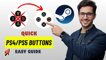 How to Fix Steam PS5/PS4 Controller Showing Xbox Buttons 2026 (Quick Fix!)
