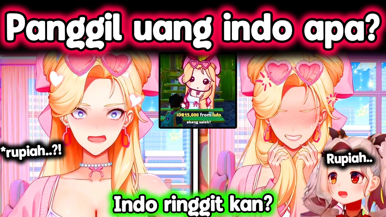 Брат Салех, когда он был V-tuber, был сбит с толку, когда его стали называть индонезийскими деньг...