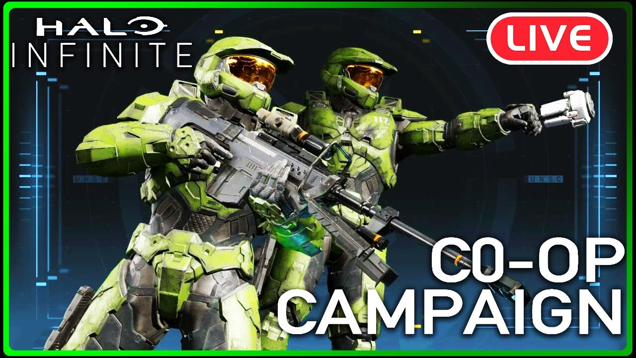 HALO INFINITE CO-OP Heroic Campaign Live! Nexus, The Command Spire