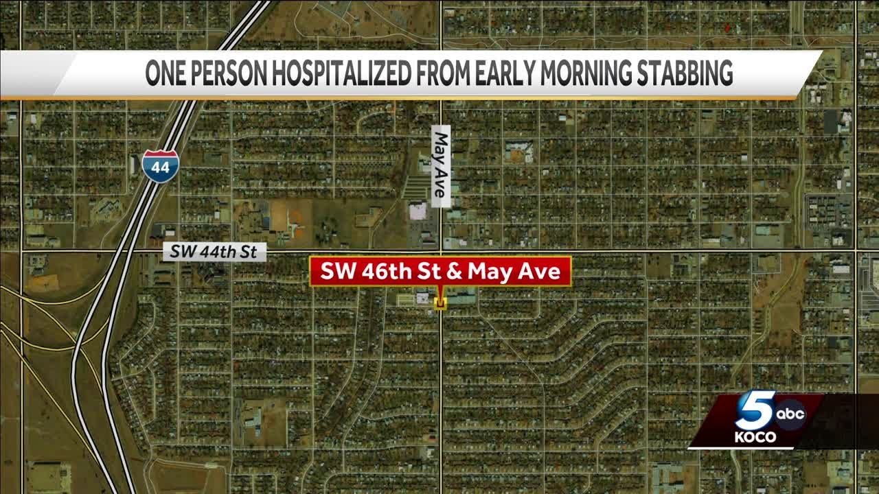 Person taken to hospital, police search for suspect after stabbing in ...