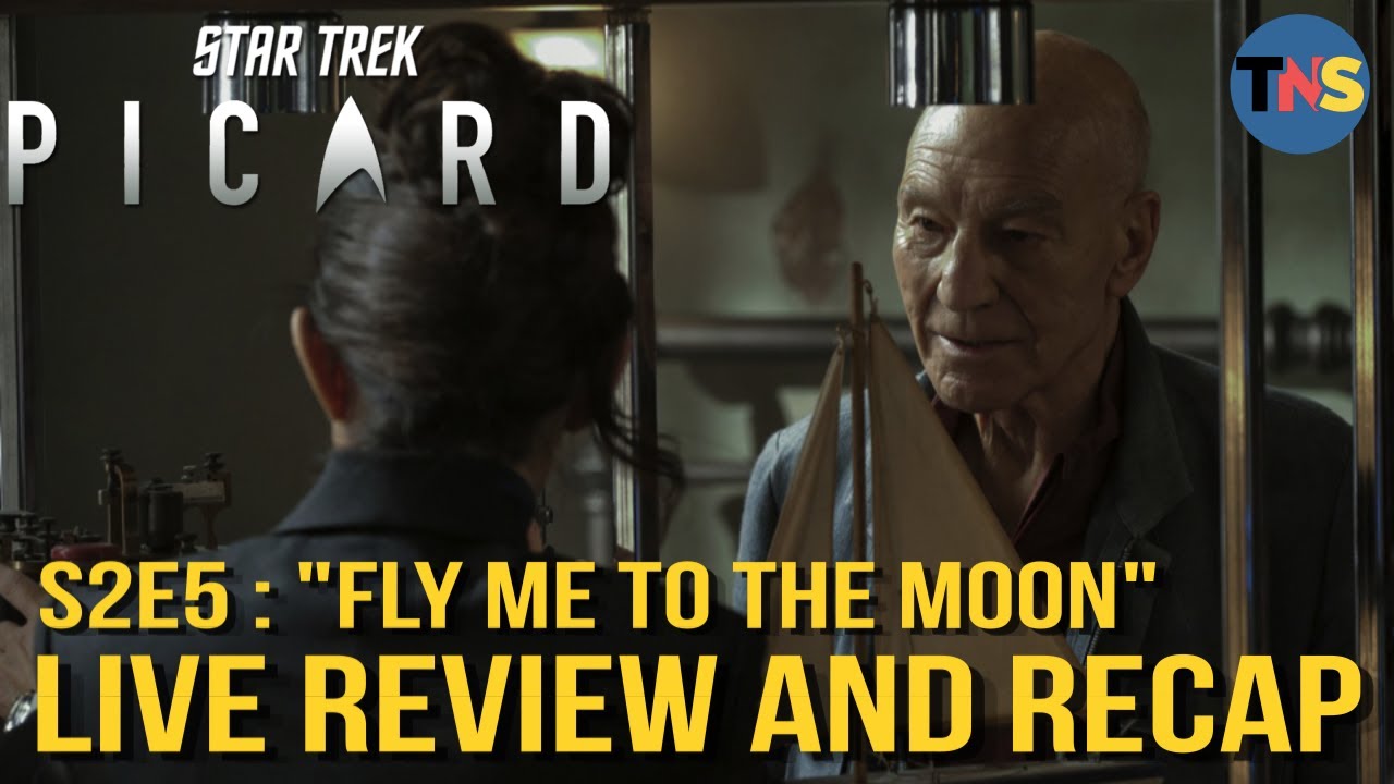 Livestream: Star Trek: Picard S2E5: "Fly Me to the Moon" Review & Breakdown