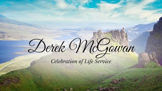 Celebration of Life Service for Derek McGowan