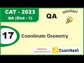 CAT 2023 | Question - 17 | QA Solutions | Slot 1 | Coordinate Geometry | Moderate