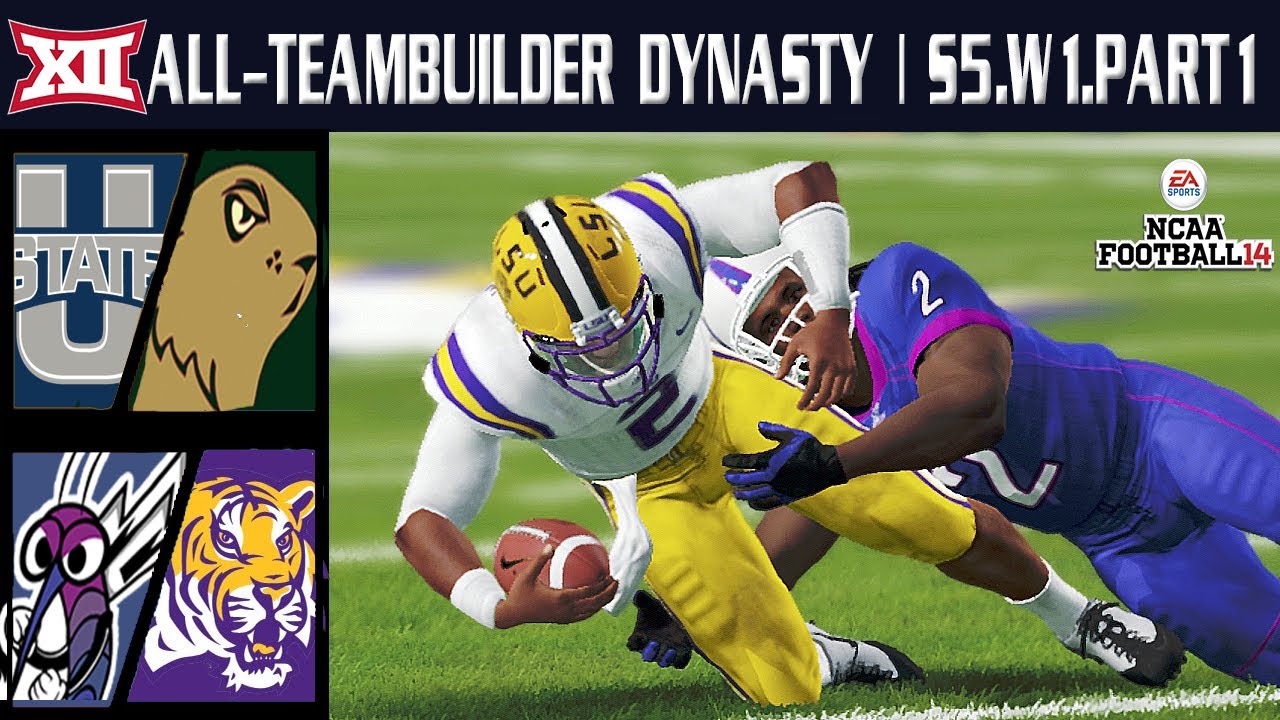 Big Fun on the Bayou! - NCAA Football 14 | Big 12 All-Teambuilder Dynasty | Week 1 Y5