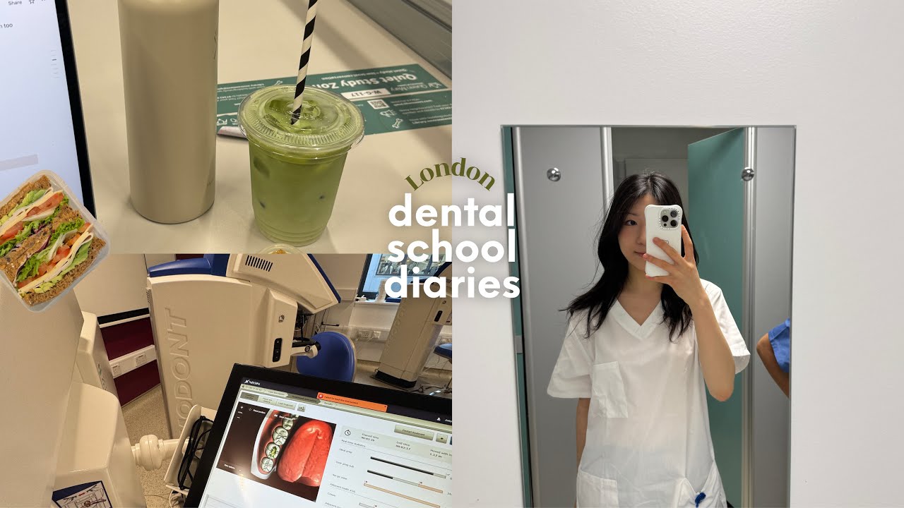 London dental school vlog | first haptics lab, lots of studying & cooking pasta