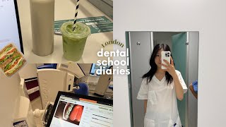 London dental school vlog | first haptics lab, lots of studying & cooking pasta London dental school vlog | first haptics lab, lots of studying & cooking pasta