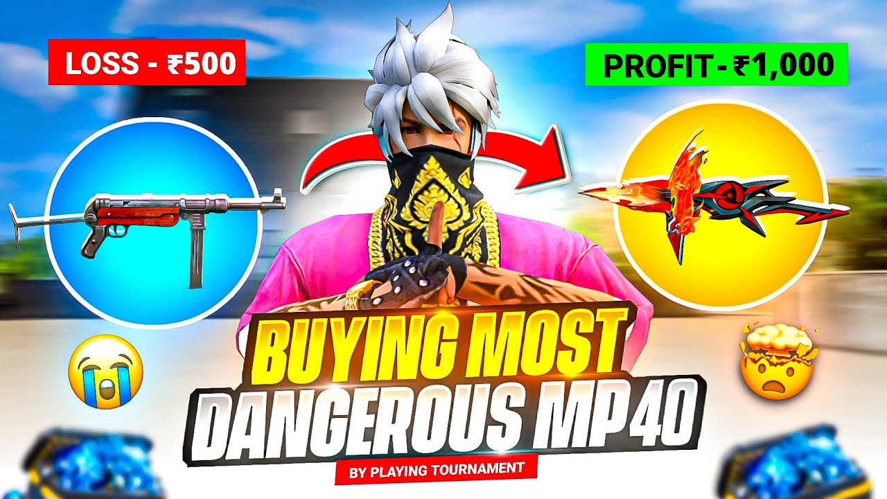 Покупаю свой первый опасный скин Mp40 😱🔥 | Соло-турниры