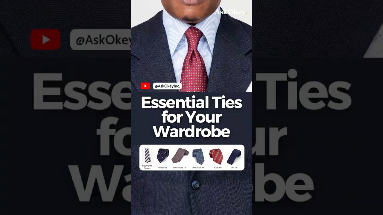 The ultimate tie collection for every man - YouTube