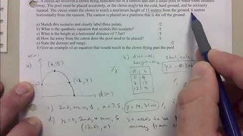 QUADRATIC REGRESSIONS TYPE 3 AC: DETERMINING 3 POINTS