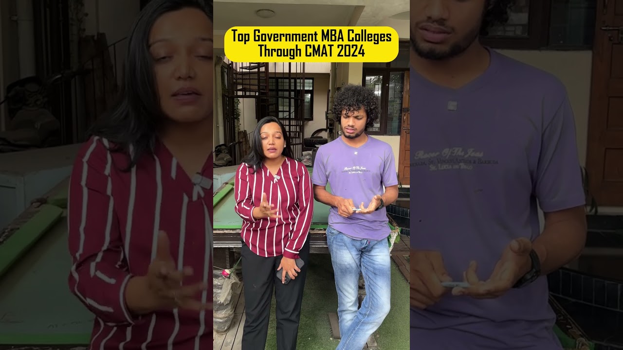 Top Government MBA Colleges Through CMAT 2024 ✅ NIT's Cutoff ?