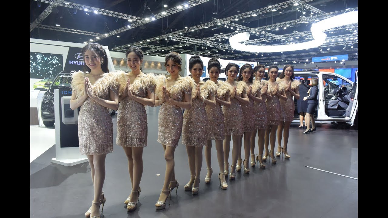 バンコクモーターショーはクルマも美女も熱かった Youtube
