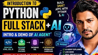 Stop Using AI Wrong: Full Stack Python + AI Explained for Beginners