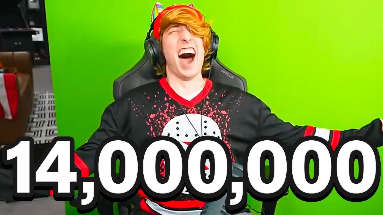 hitting 14 million subscribers live.. - YouTube