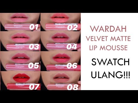 Wardah Intense Matte Lipstick Review & Swatches | suhaysalim. 