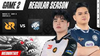 RRQ vs EVOS | Regular Season Week 4 Day 2 | Game 2 | #MPLIDS17