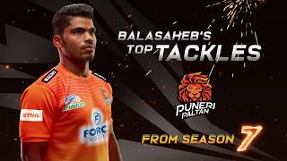 Balasaheb jadhav doing what he does best. watch the top tackles from
our bhaari defender. we promise that you won't regret it.