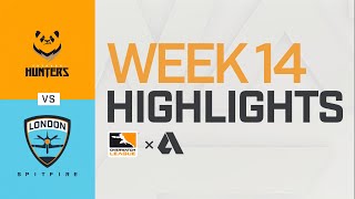 Akshon Highlights | Chengdu Hunters vs London Spitfire | Week 14 Day 1 | Part 1