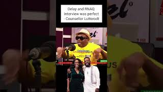 Delay and RNAQ's interview was perfect. #delayshow #rnaq40 #ghanacelebrities