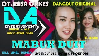 lagu Lawas  | MABUK  DUIT | DA .Entertaiment Gn. Menang PALI | kdj.Amel.Kemèk ~ Odhie  Shootimg