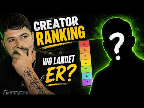 ICH RANKE DEINEN LIEBLINGS-CREATOR – Wo landet der ERSTE? 👀 #1