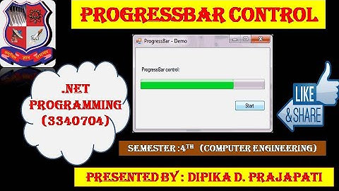#PROGRESSBARWITHTIMERCONTROL#3340704#GTU#EXAM