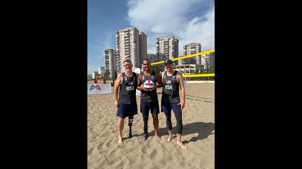 USA 2 v KAZ Beach Para Volleyball Mersin 2025