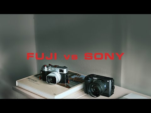 街拍JPEG 直出比較 Sony也有底片模擬？（富士X100V vs 索尼ZV ... 