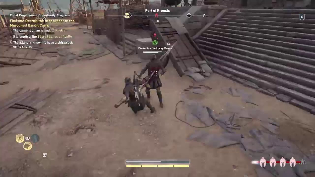 Assassin Creed Odyssey part 8 The famous archer YouTube