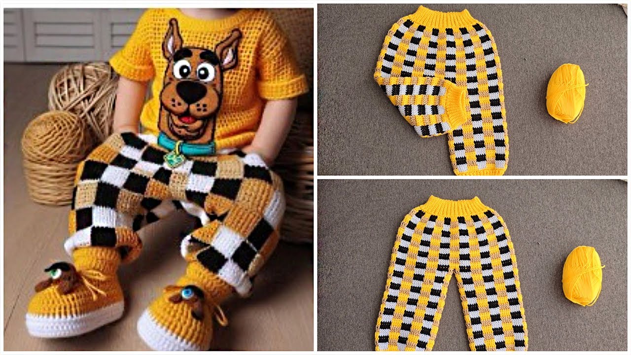 НОВЫЕ вязаные крючком брюки для мальчиков «Советы по смене цвета» | Мари Ролон