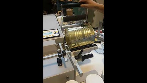 DWR ROUND SEMI-AUTOMATIC LABEL APPLICATOR