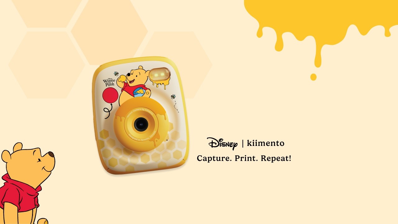 Winnie the Pooh Print Pro Digital Camera | Model P2 | By kiimento