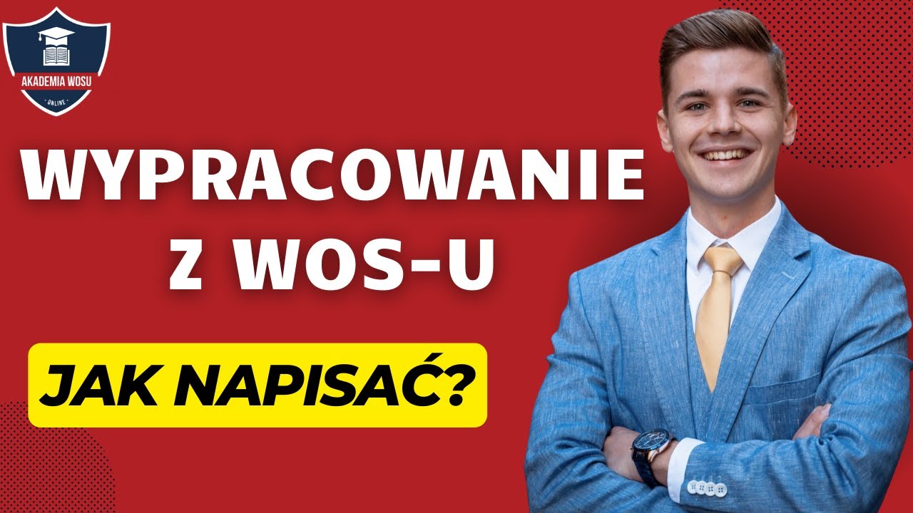 Wypracowanie z WOS-u. Jak napisać? (wos matura, kurs online, pismo